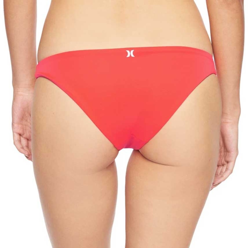 Hurley Moderate Coverage Surf Bottom - Red Orbit